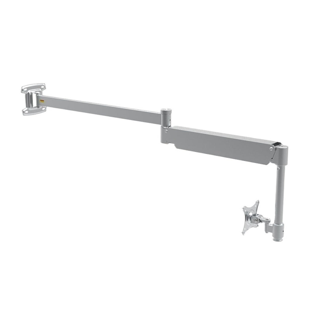 Wall-Mounted Gas Spring Monitor Arm with Lift Bracket