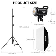 Godox LED Video Light Kit for Product Shooting Photography