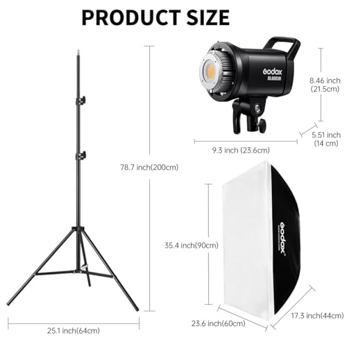 Godox LED Video Light Kit for Product Shooting Photography