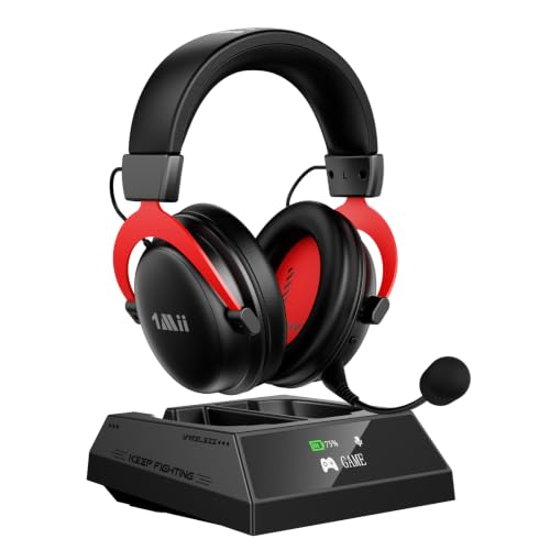 Wireless Gaming Headset with Charging Base
