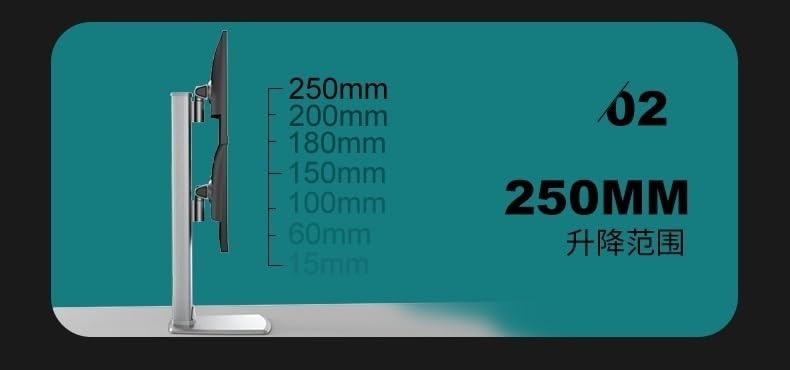 4-in-1 Mechanical Monitor Arm Stand