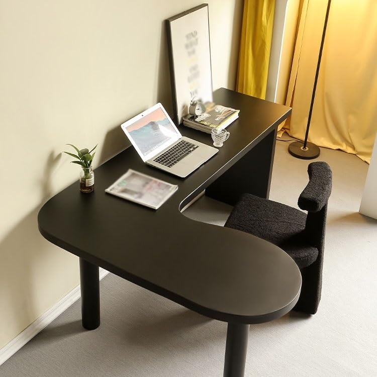 Solid Wood Corner Computer Desk & Gaming Workstation