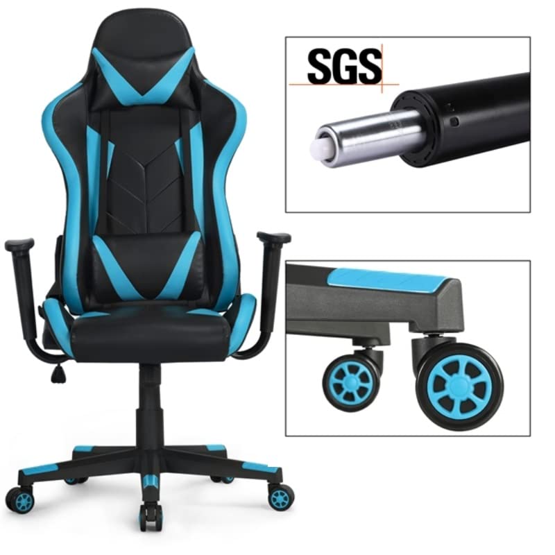BFGRDDW Executive Adjustable High Back Faux Leather Swivel Gaming Chair