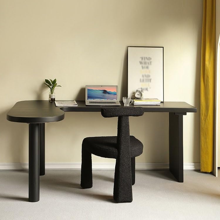Solid Wood Corner Computer Desk & Gaming Workstation