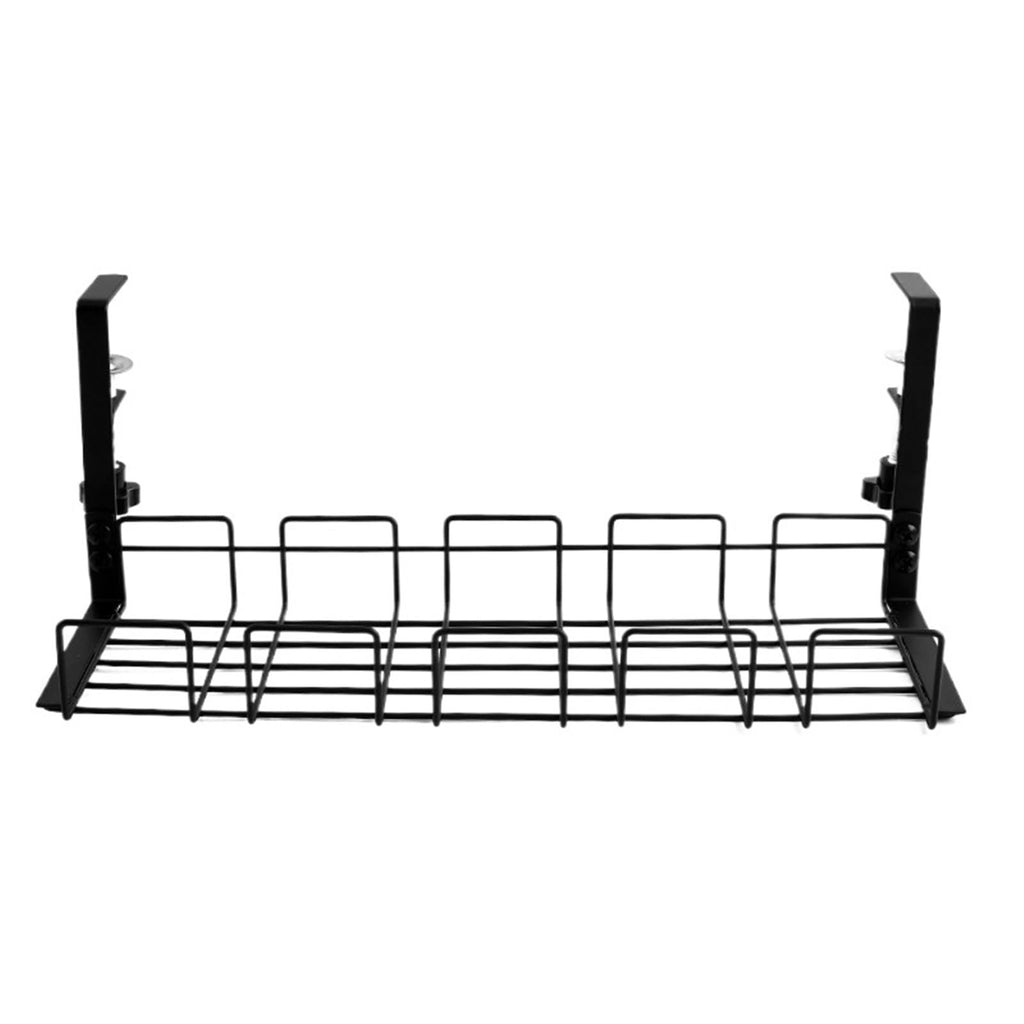 DUAYENDUS Metal Under Desk Cable Management Tray