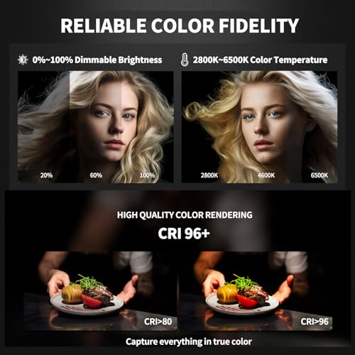 Godox LED Video Light Kit for Product Shooting Photography