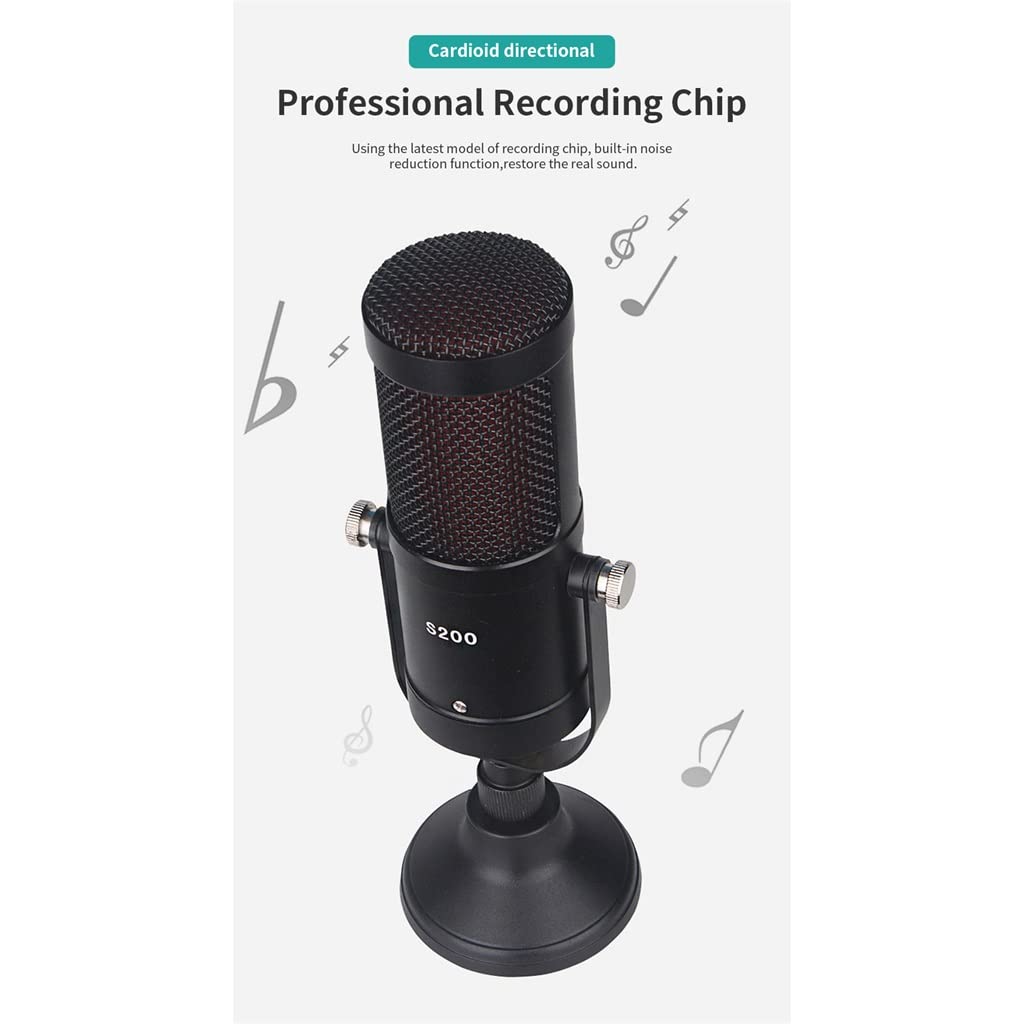 Professional Condenser Microphone for Gaming & Recording