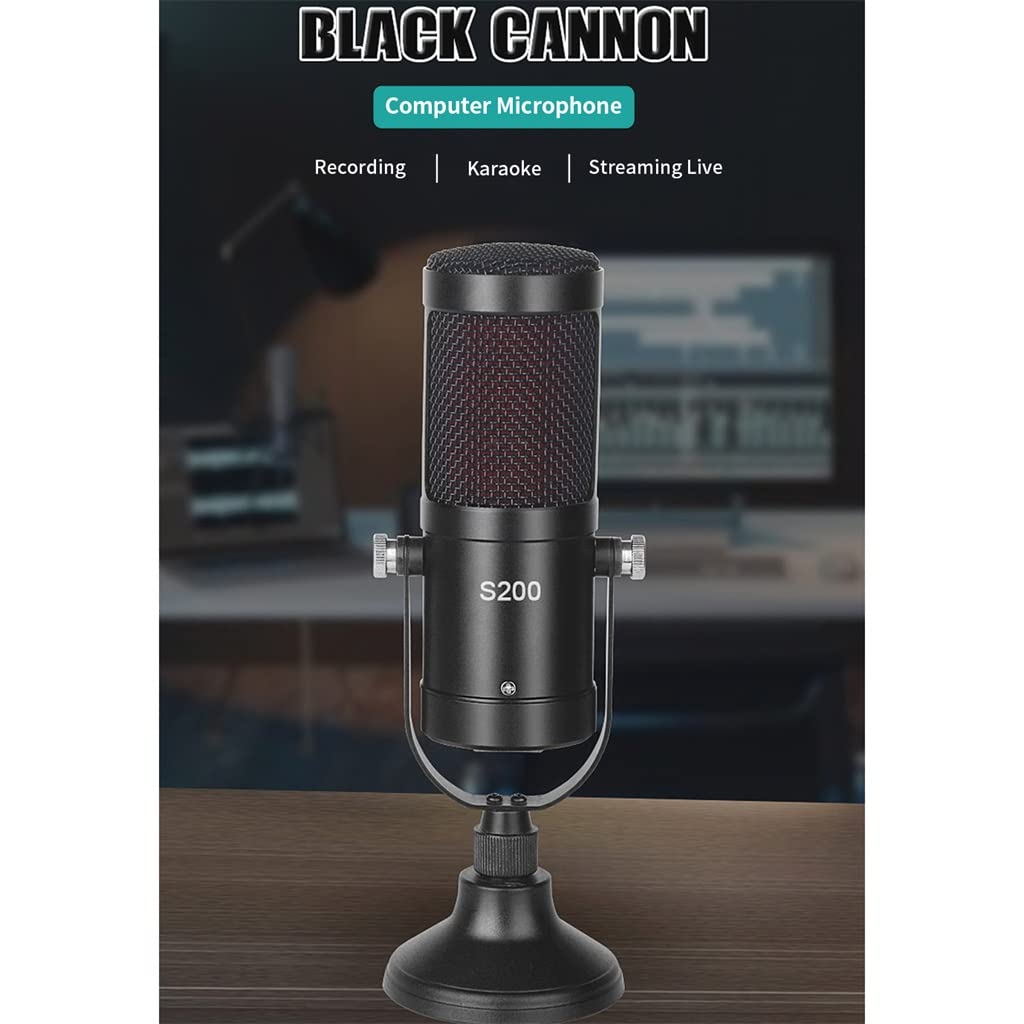 Professional Condenser Microphone for Gaming & Recording