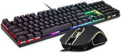 RGB Mechanical Gaming Keyboard & Mouse Combo