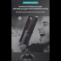 Professional Condenser Microphone for Gaming & Recording