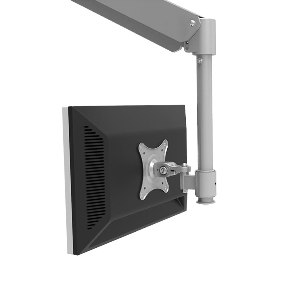 Wall-Mounted Gas Spring Monitor Arm with Lift Bracket