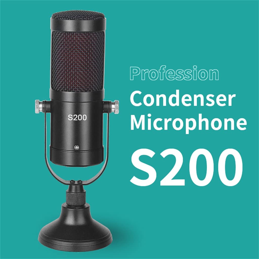 Professional Condenser Microphone for Gaming & Recording