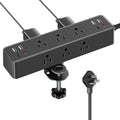 Desk Clamp Power Strip with Charging Station