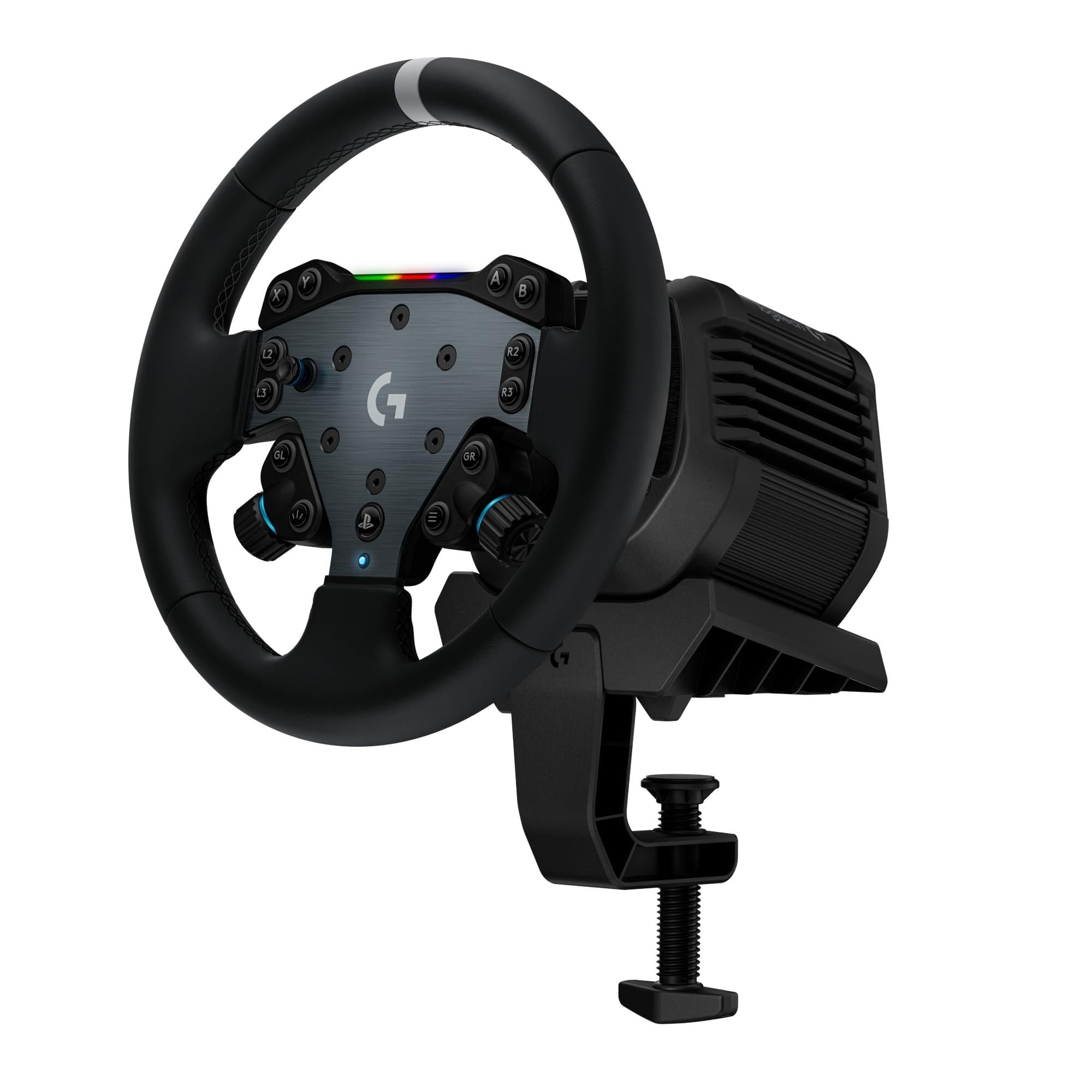 3-Piece Direct Drive Sim Racing Steering Wheel System, 8 Nm
