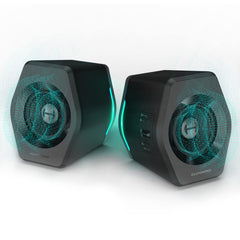 32W RGB Gaming Desktop Speakers with Bluetooth