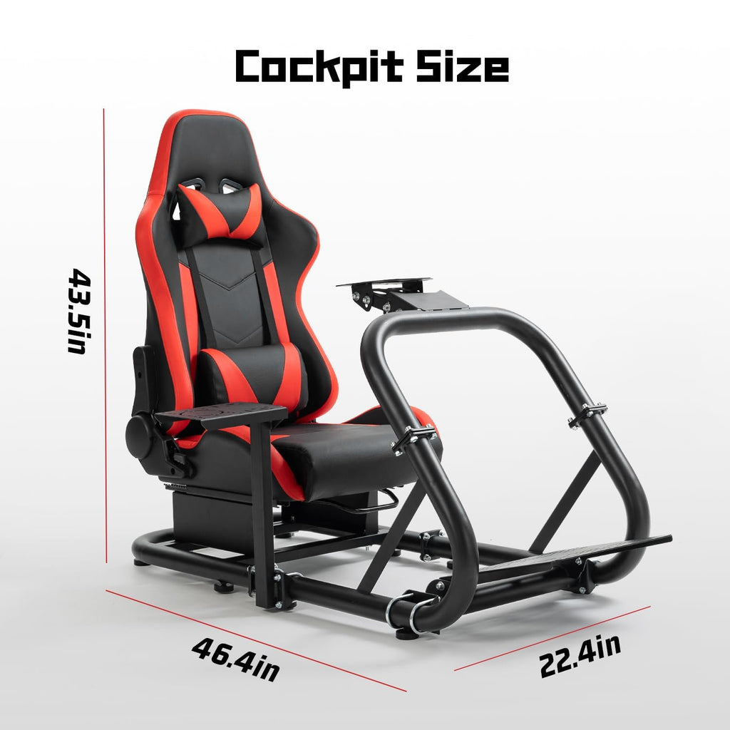 Direct Drive Sim Racing Cockpit with Seat