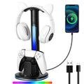 Headphone Stand with Controller Charger