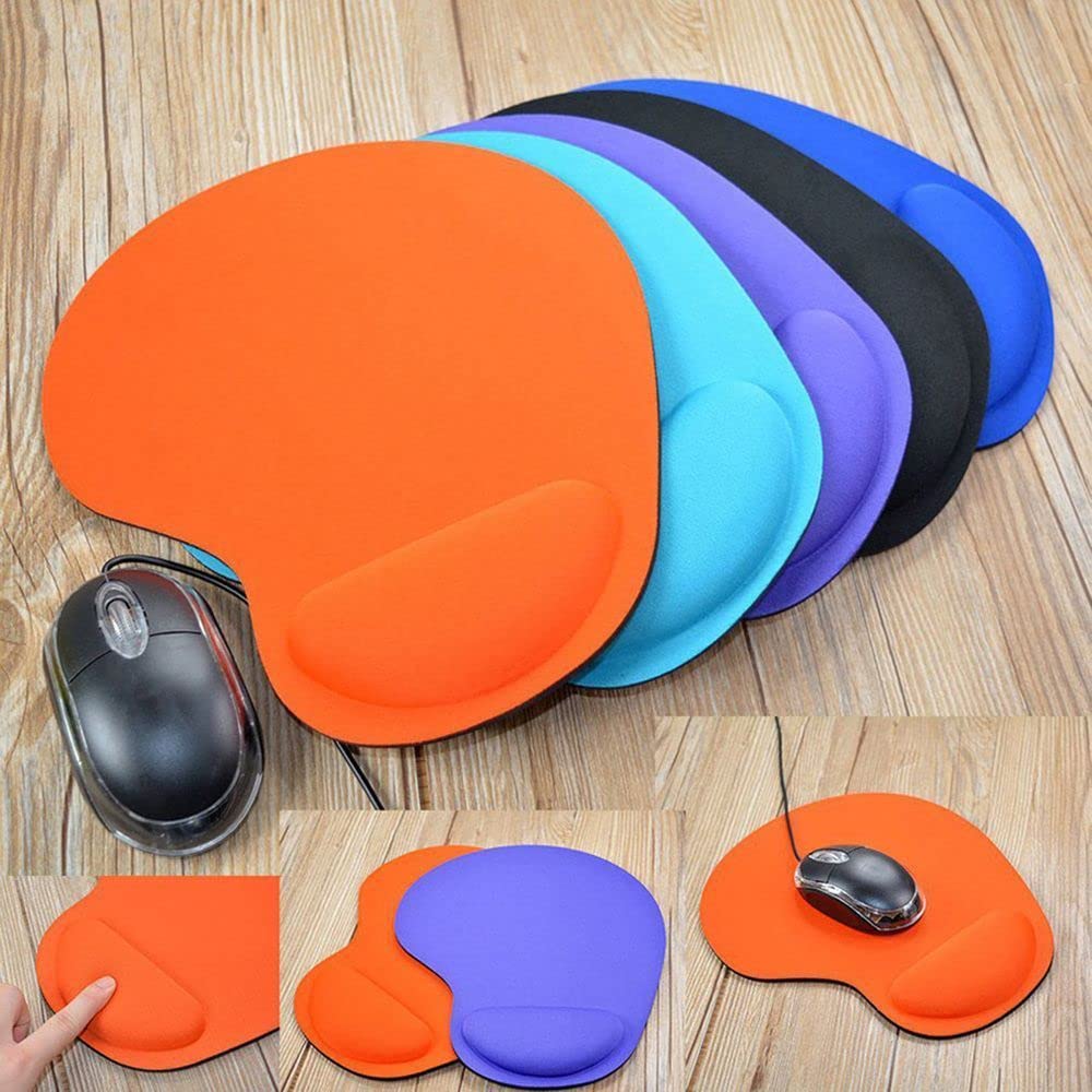 Ergonomic Gel Mouse Wrist Pad, Grey