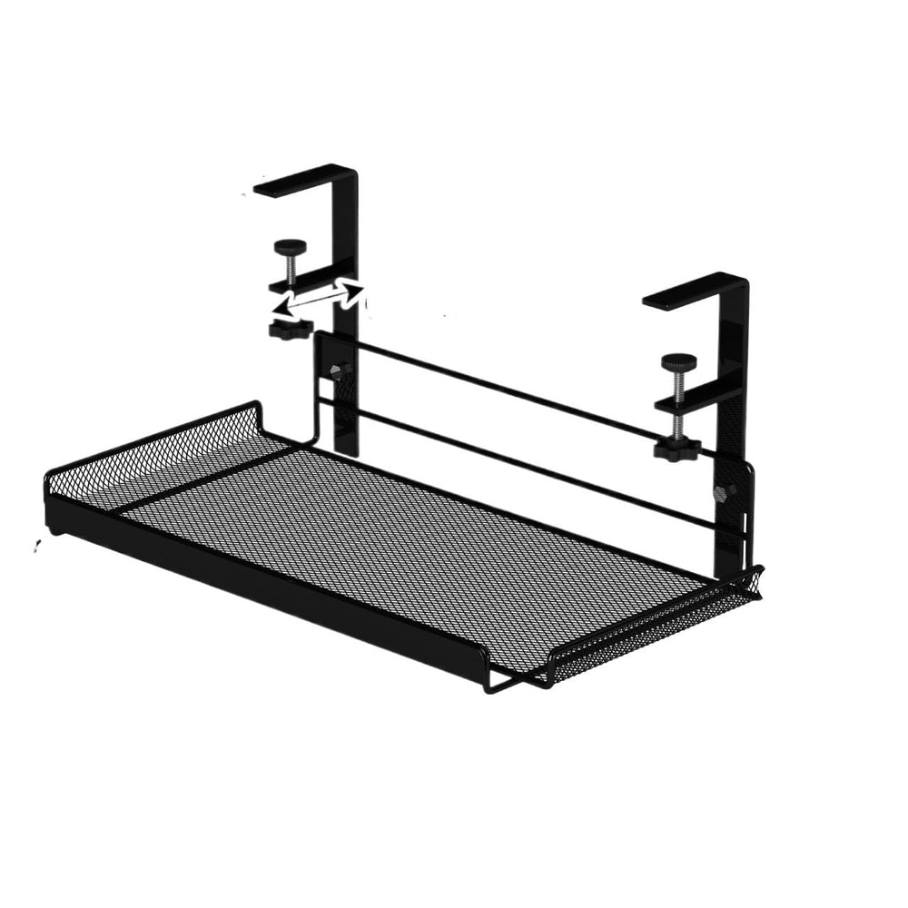 DUAYENDUS Metal Under Desk Cable Management Tray