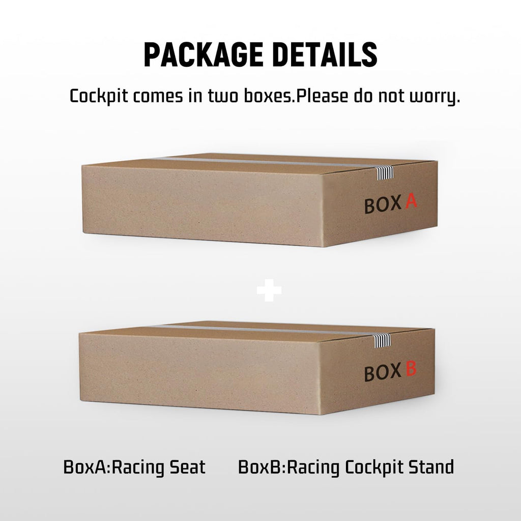Direct Drive Sim Racing Cockpit with Seat