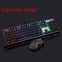 RGB Mechanical Gaming Keyboard & Mouse Combo