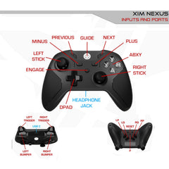 Wireless Motion Aim Gaming Controller for PC, Xbox & PS4