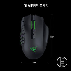 Razer Naga V3 Pro Wireless MMO Gaming Mouse