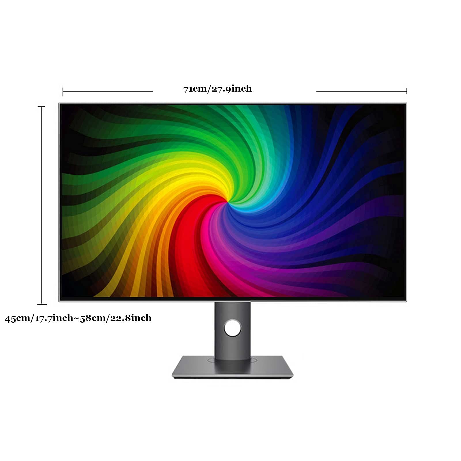 32-Inch Portable IPS Monitor with HDMI, USB-C & DisplayPort