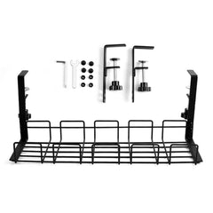 DUAYENDUS Metal Under Desk Cable Management Tray