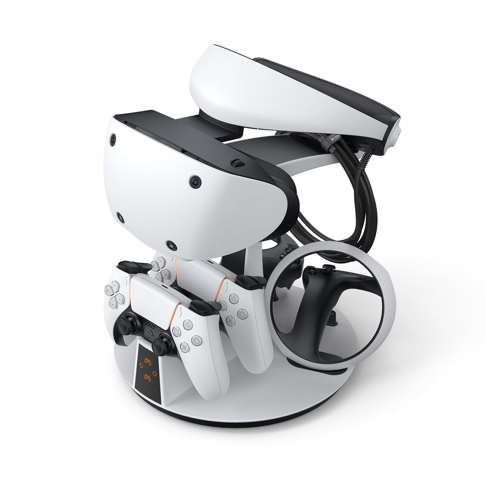 KIWI design D2 3-in-1 Controller Charging Station for PSVR2 and PS5