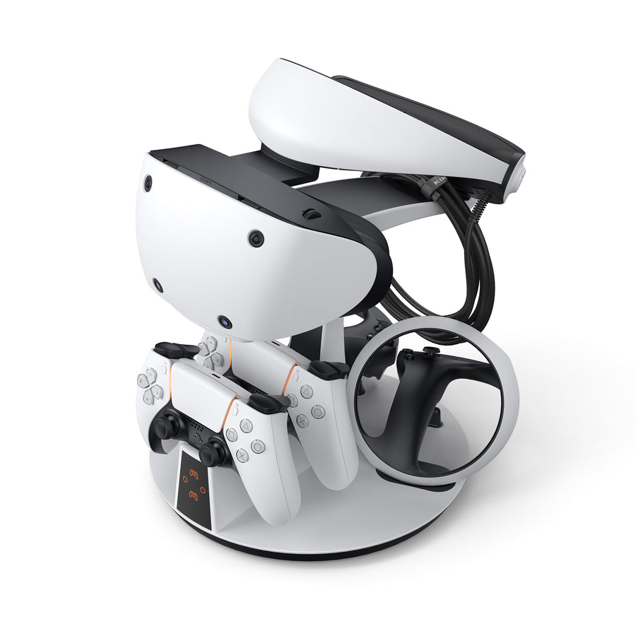 KIWI design D2 3-in-1 Controller Charging Station for PSVR2 and PS5