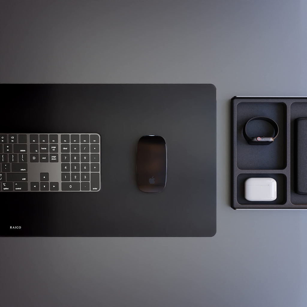 Leather Desk Mat Non Slip Large Mouse Pad Desk Blotter