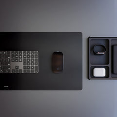 Leather Desk Mat Non Slip Large Mouse Pad Desk Blotter