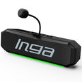 USB Computer Soundbar with Microphone & Gaming Mode