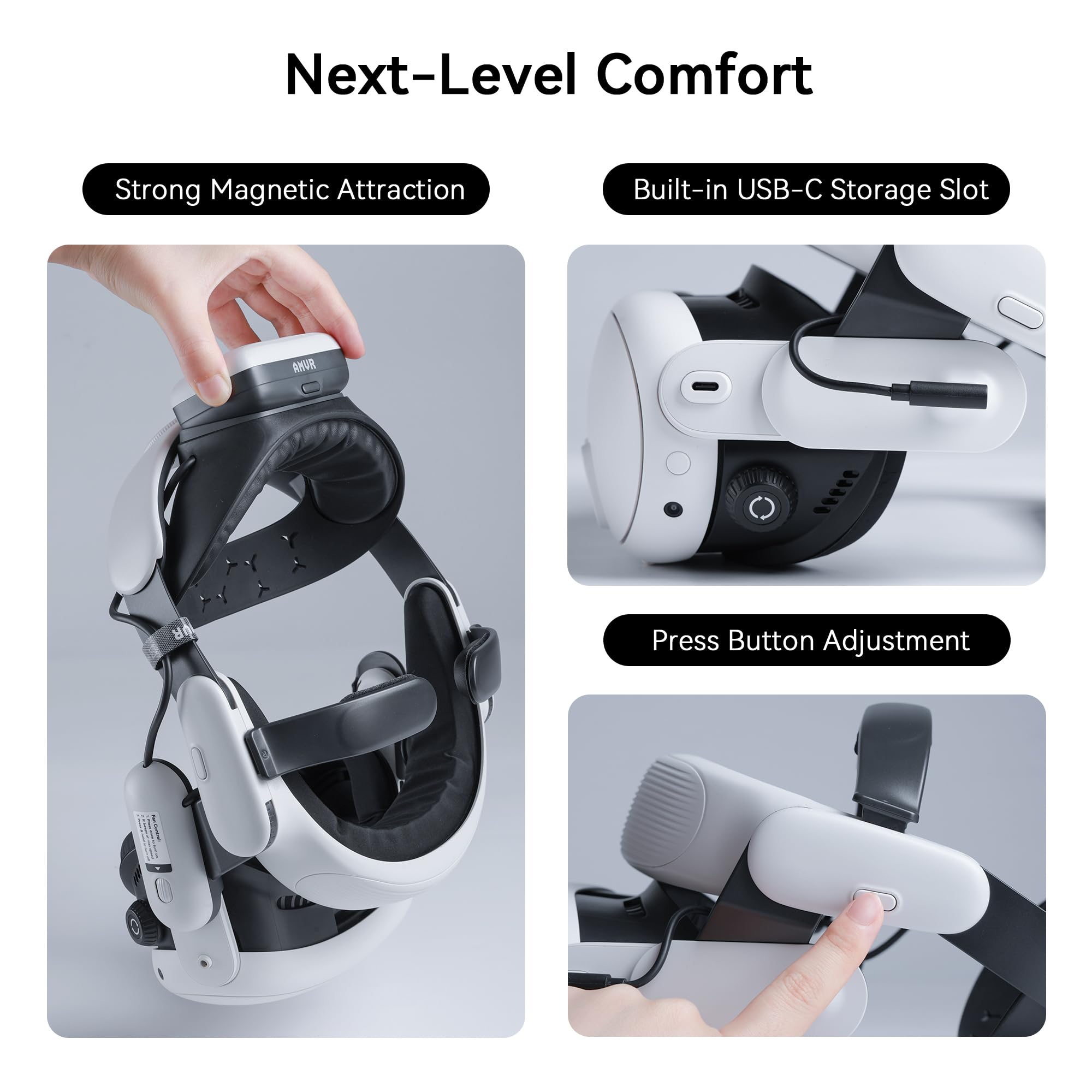 AMVR BS1 Head Strap with Fan