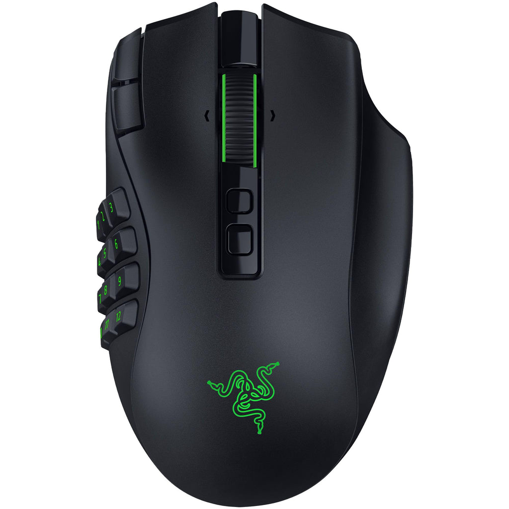 Razer Naga V3 Pro Wireless MMO Gaming Mouse with Swappable Side Plates