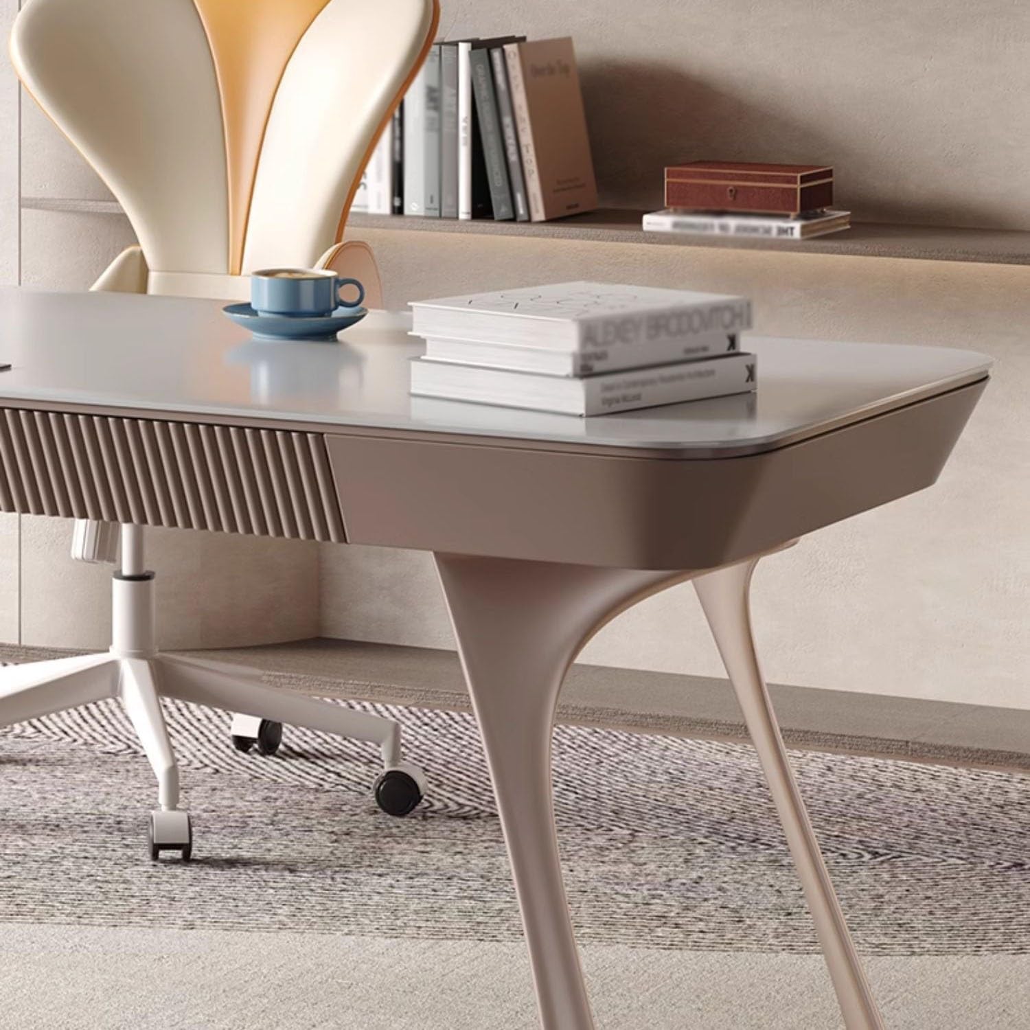 Modern Minimalist Gaming & Computer Desk, 140 × 70 cm