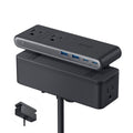 Anker Nano Power Strip, Desk Clamp, 70W Max, 1500J Surge Protector, 2 USB C