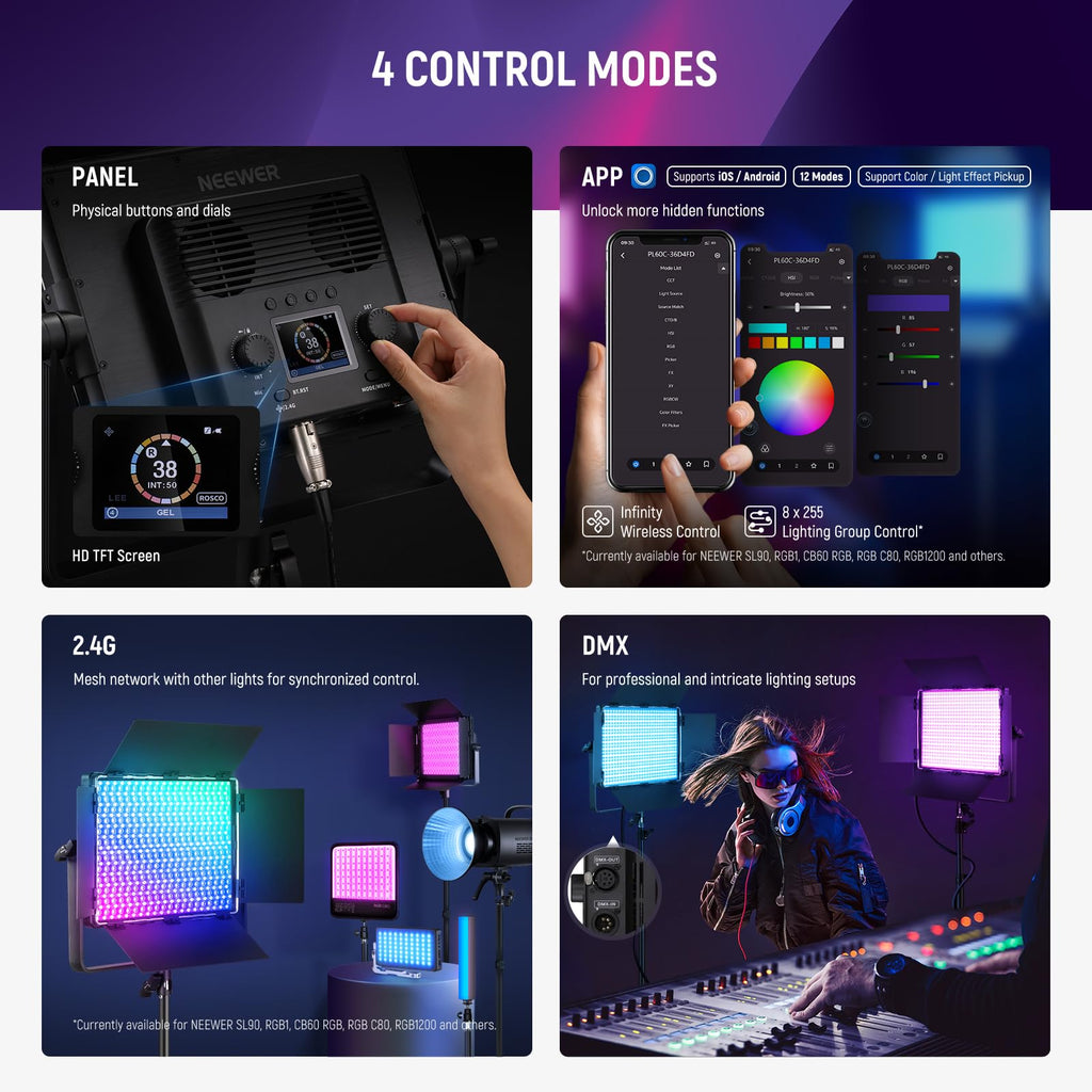 NEEWER RGB LED Light