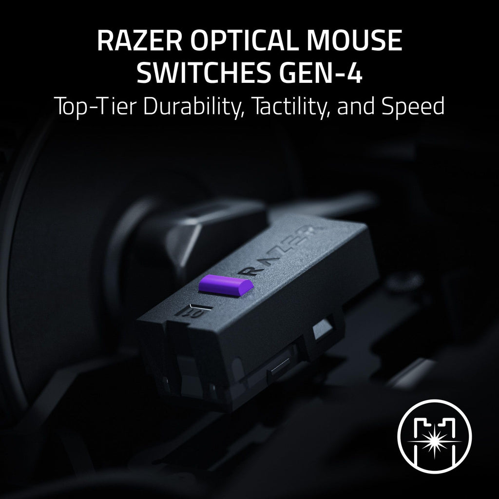 Razer Naga V3 Pro Wireless MMO Gaming Mouse with Swappable Side Plates