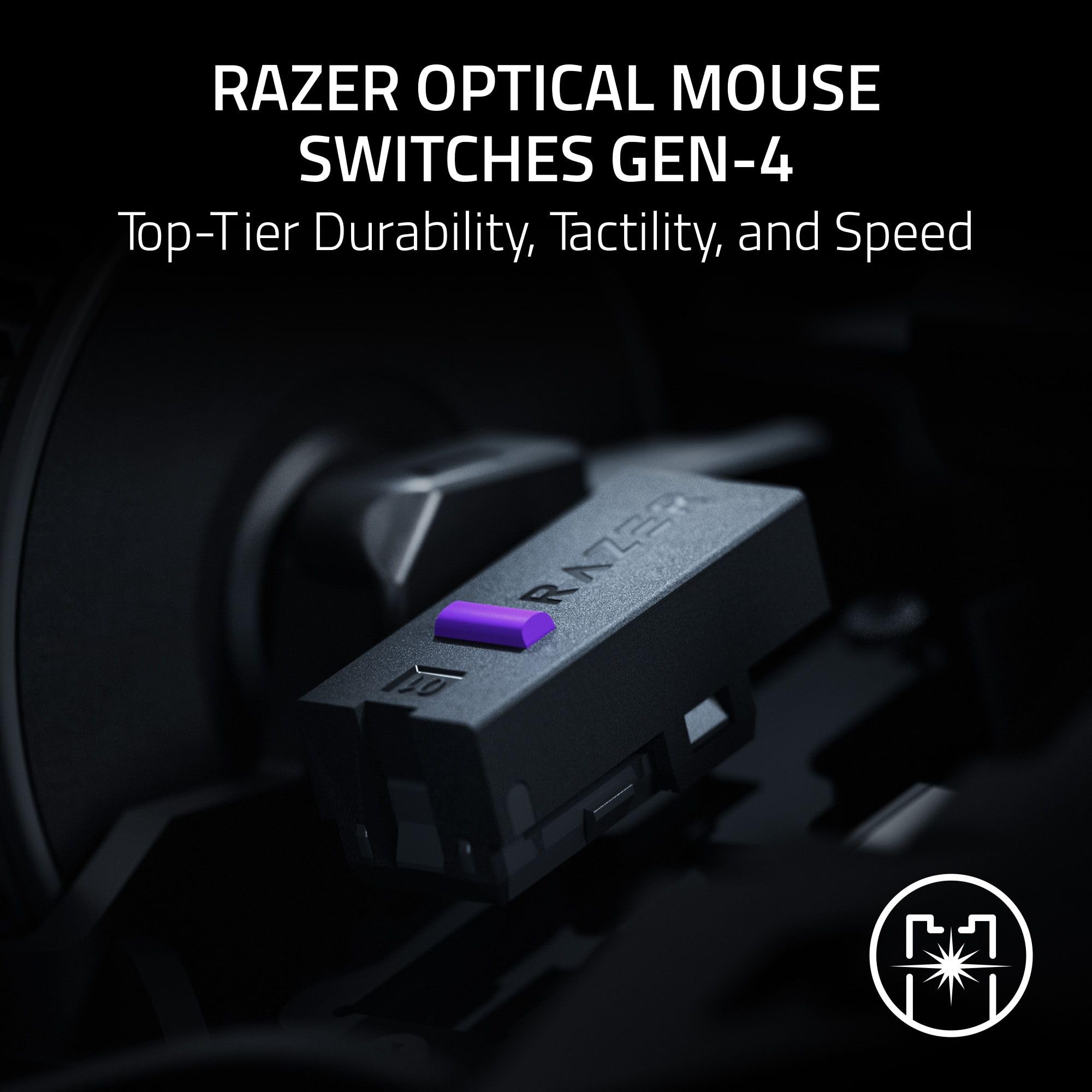 Razer Naga V3 Pro Wireless MMO Gaming Mouse with Swappable Side Plates