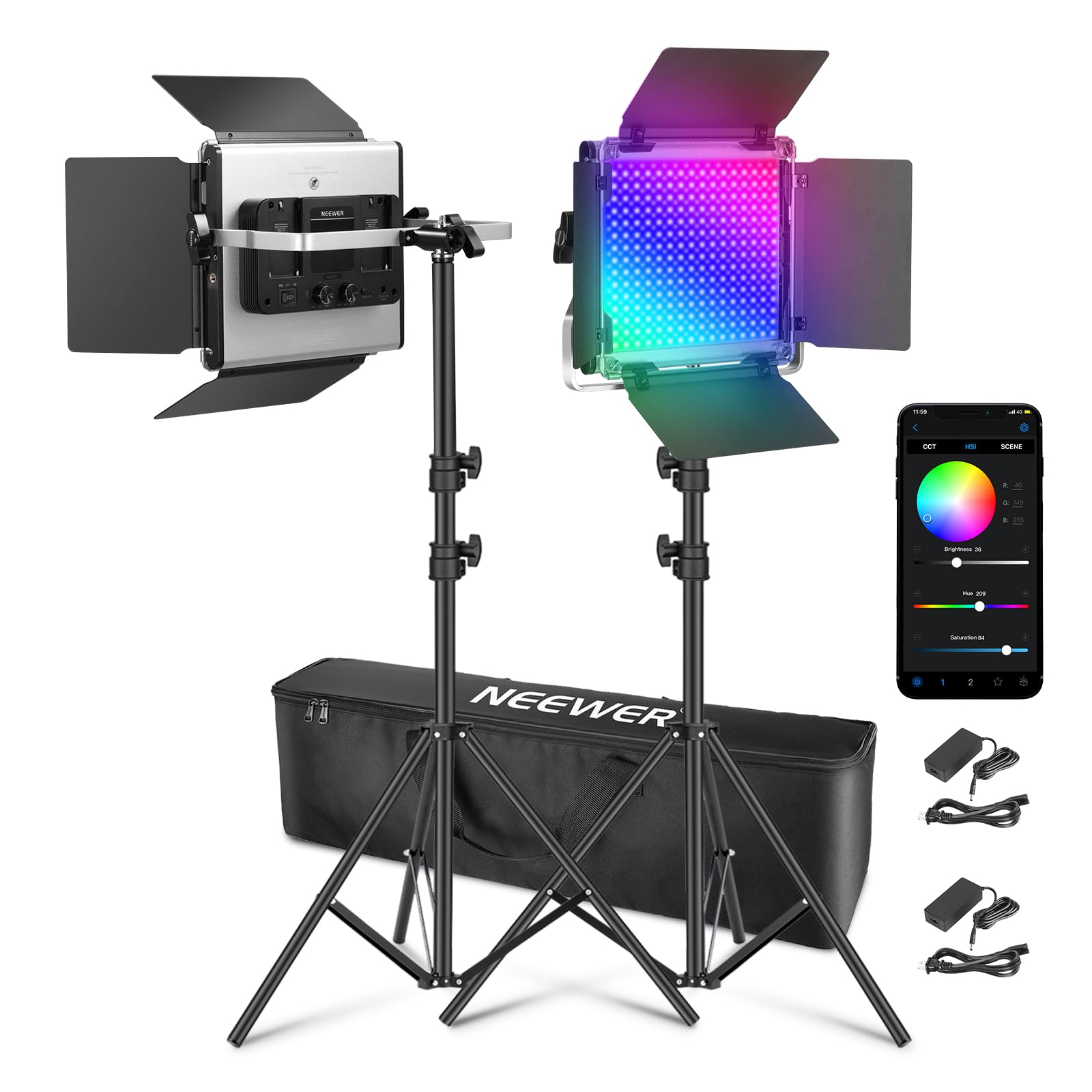 NEEWER RGB LED Light