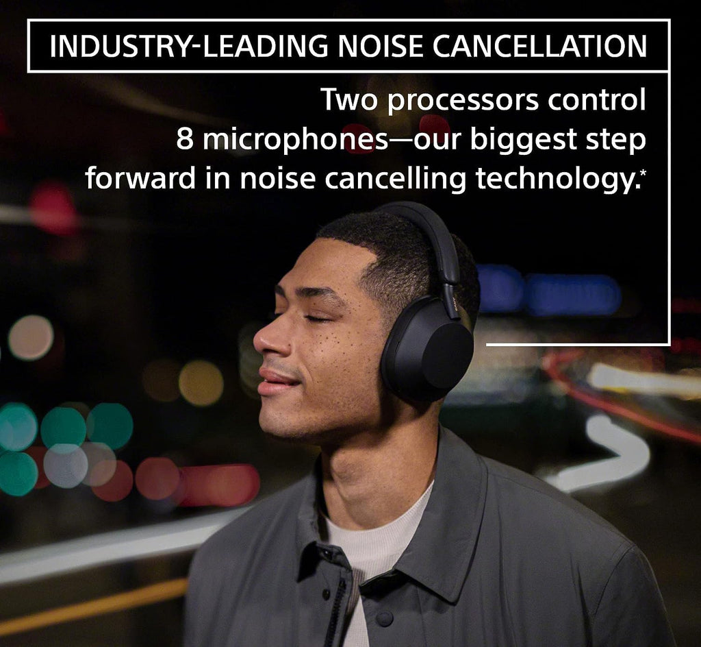 Wireless Noise-Cancelling Over-Ear Headphones