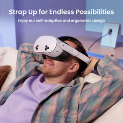 VR Head Strap with Compact Power Bank