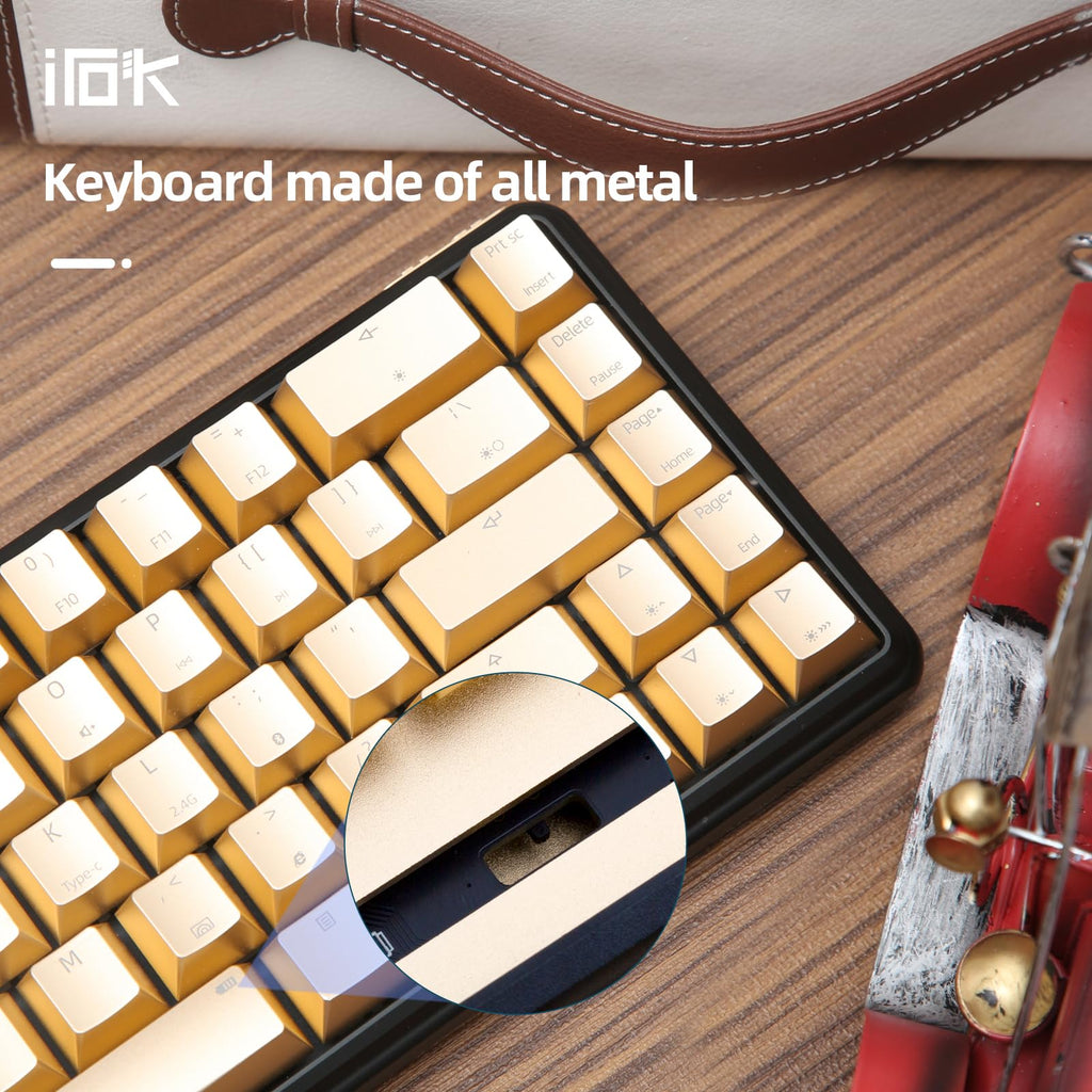 Portable 60% RGB Wired Mechanical Gaming Keyboard