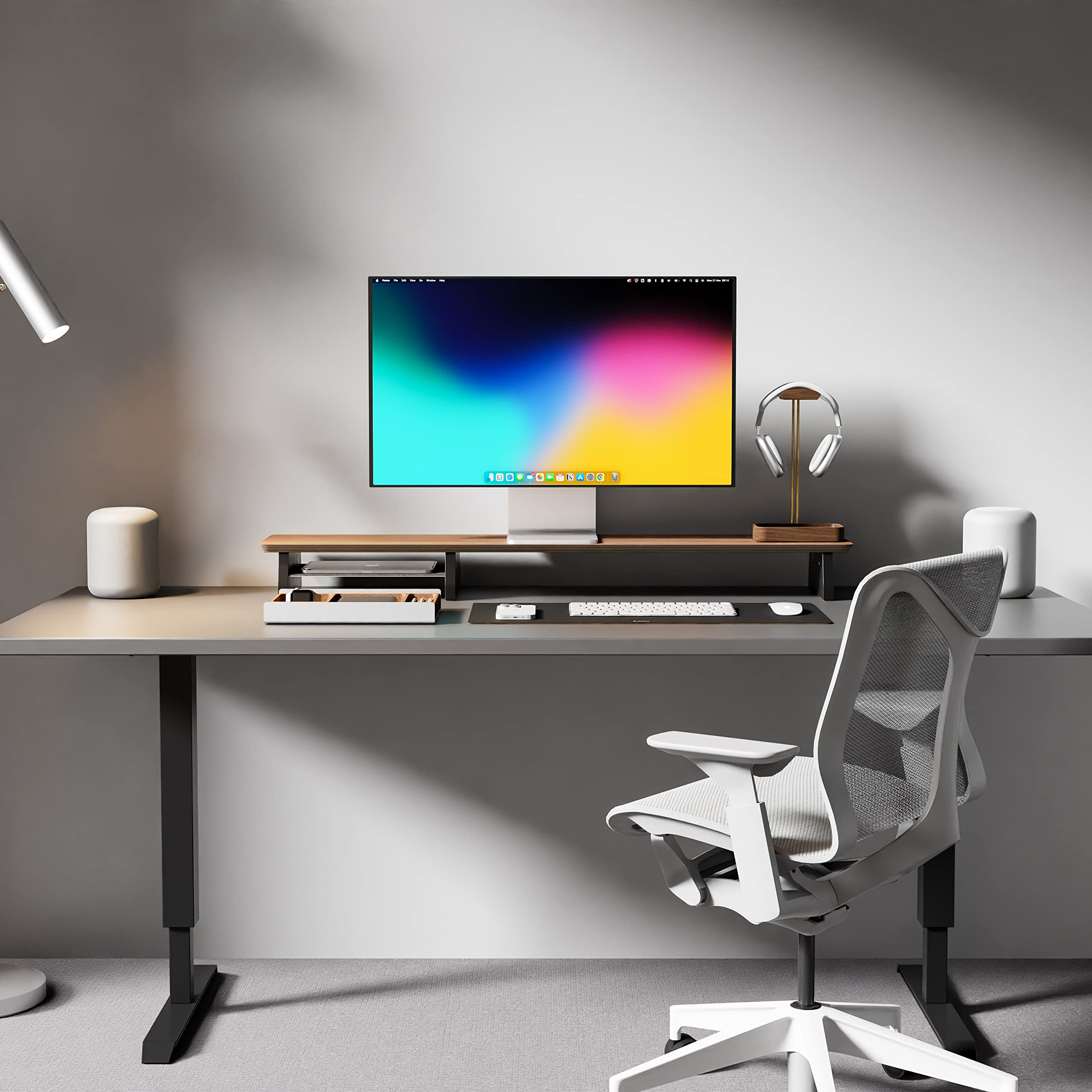 Leather Desk Mat Non Slip Large Mouse Pad Desk Blotter