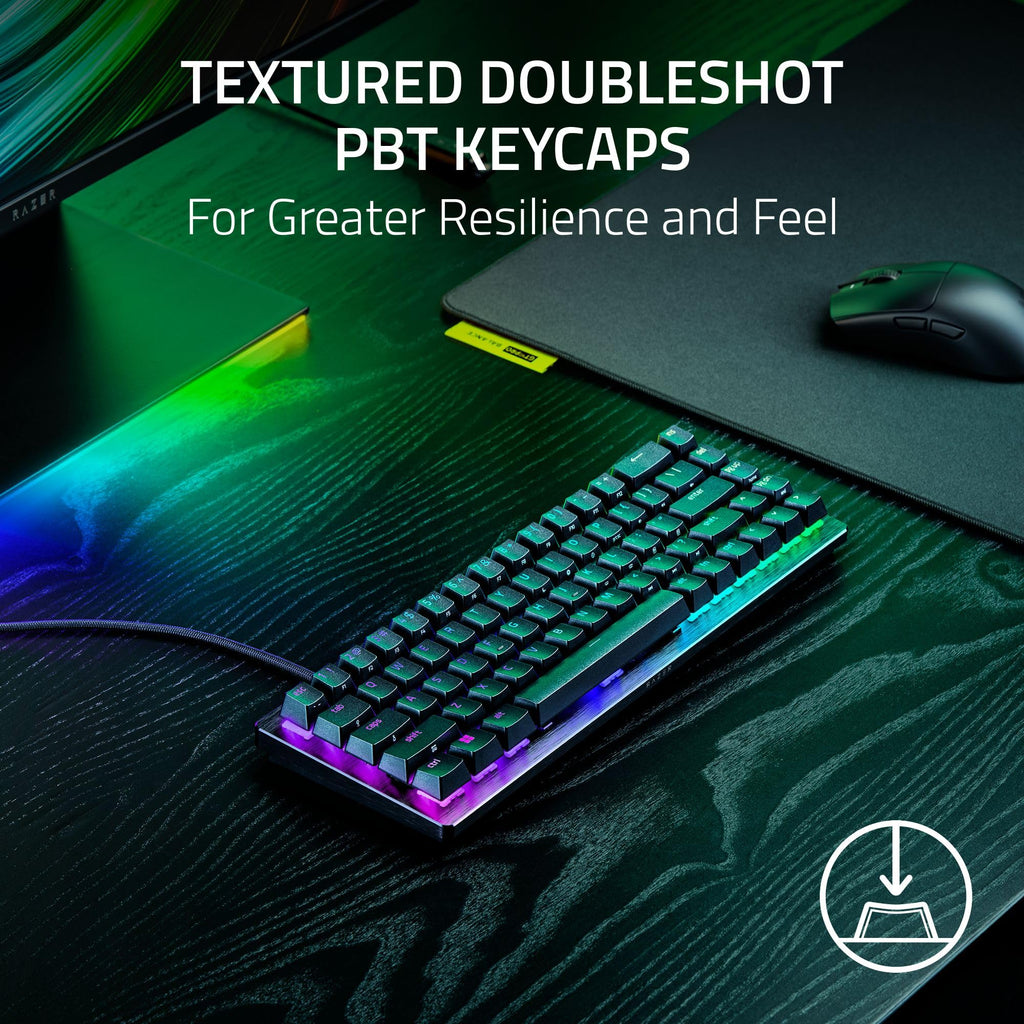 Razer Huntsman V3 HE Magnetic Mini 65% 8KHz Wired Gaming Keyboard