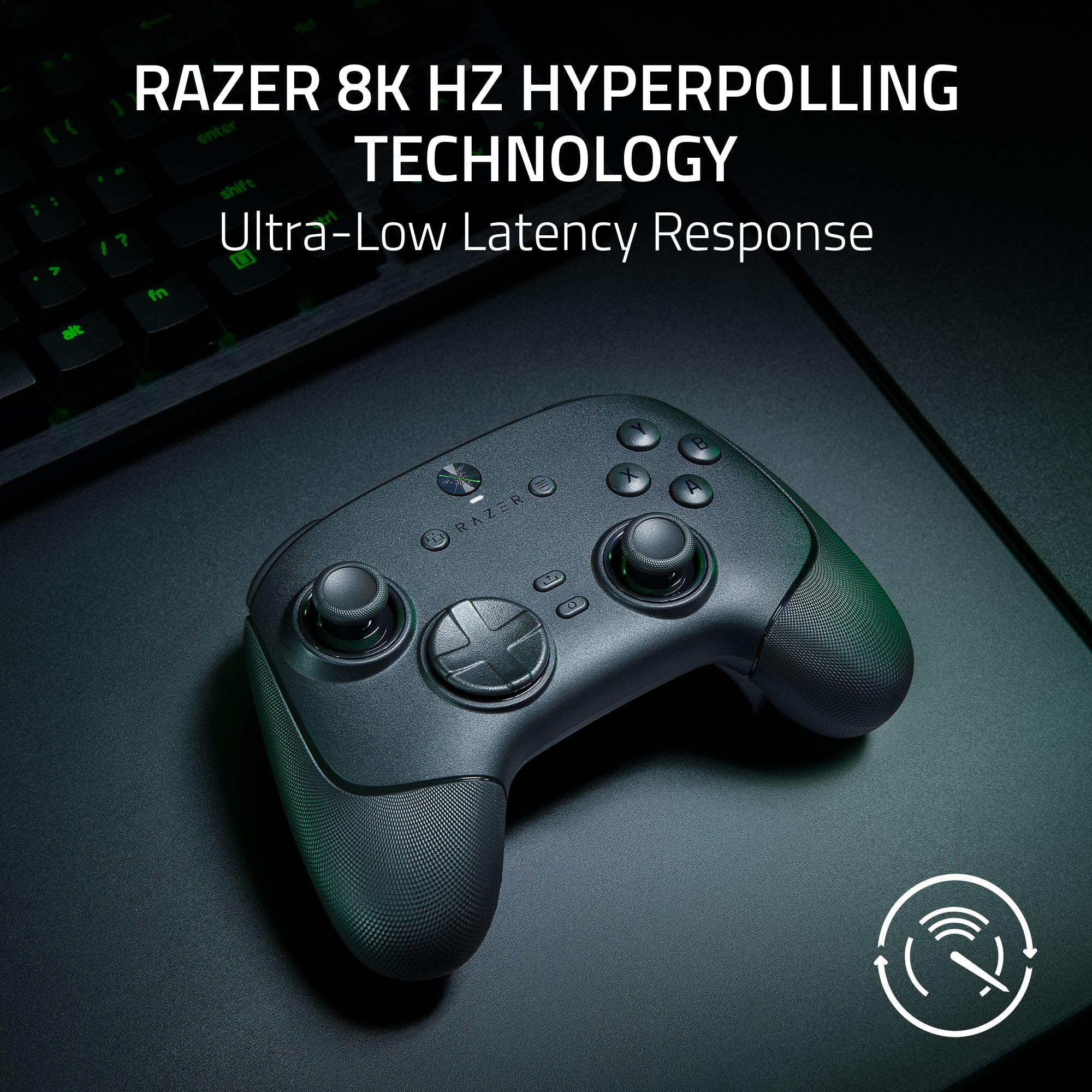 Razer Wolverine V3 Pro 8K PC Wireless Gaming Controller, Black